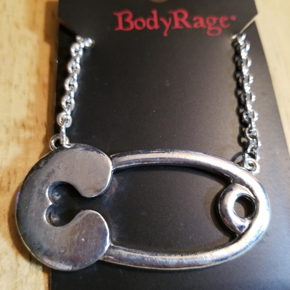 New Big Safety Pin necklace. #2